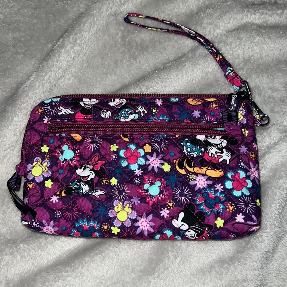 Vera Bradley Disney print wristlet only used once